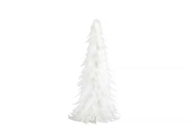 Gran Fjäder Vit