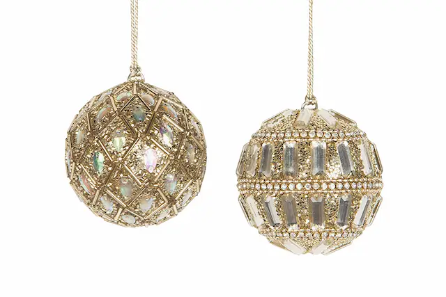 Julkula Shimmer Rund Guld