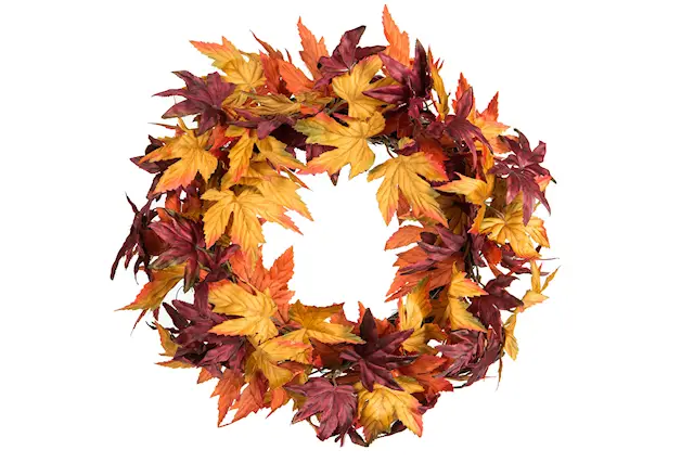 Krans Lönnlöv Höst