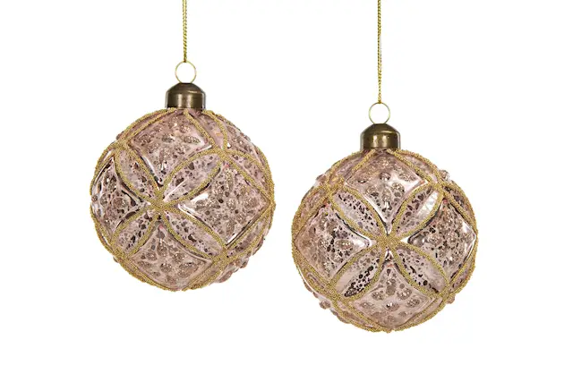 Glaskula Glamour Rosa