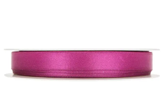 Dekorationsband Dubbelsatin Syrén 15 mm
