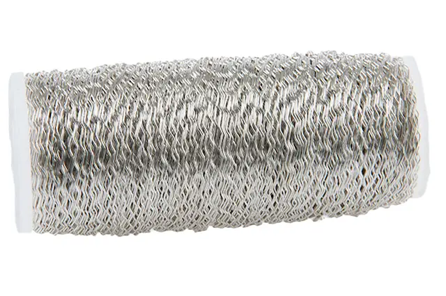 Boulliontråd Silver