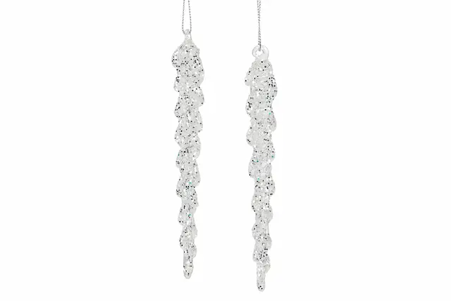 Istapp Silver Glas
