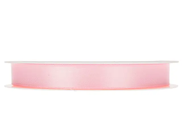 Dekorationsband Dubbelsatin L.rosa 15 mm