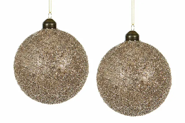 Glaskula Tindra Guld