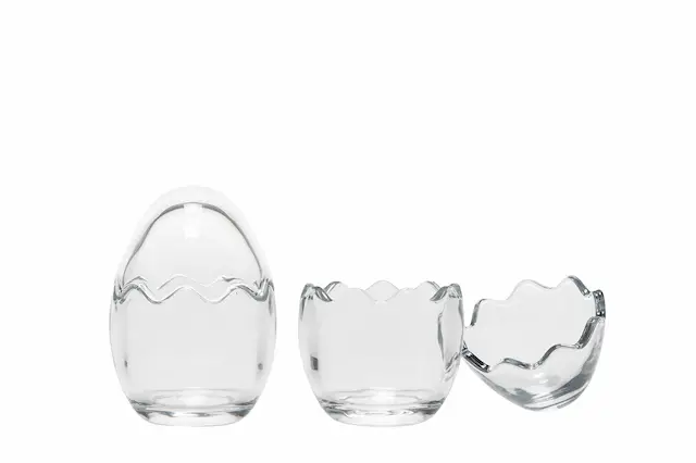 Äggskål Glas Candy